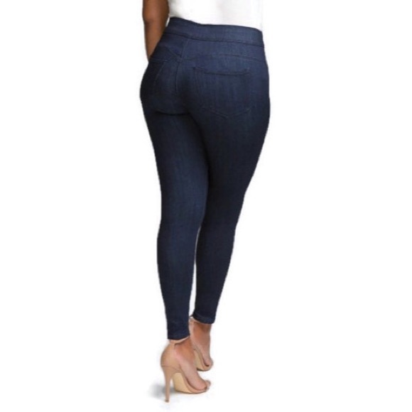 CURVES 360 By NYDJ Sculpt Pull-On Denim Women's Legging - Picture 2 of 15